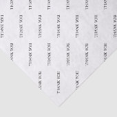 Aangepaste bedankzaken tissuepapier (Detail)