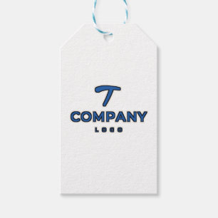 Aangepaste bedrijf logo cadeaubijslagen cadeaulabel