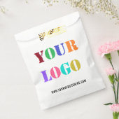Aangepaste Bedrijf Logo en Tekst Favoriete Zak Sja Bedankzakje (Gezegeld)