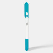 Aangepaste Bedrijf Logo en Tekst iPhone Case Sjabl (Achterkant / Links)