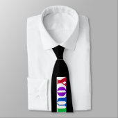 Aangepaste Bedrijf Logo en Tekst Zakelijk Stropdas (Gebonden)