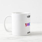 Aangepaste Bedrijf Logo en Tekst Zakelijke Mok (Links)