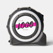 Aangepaste Bedrijf Logo Gepersonaliseerde zaken Rolmaat (Voorkant)