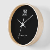 Aangepaste bedrijf Logo "Het is altijd tijd..." Bl (Hoek)