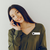 Aangepaste Bedrijf Logo Medewerker ID Magnetisch Naamplaatje