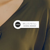 Aangepaste Bedrijf Logo Medewerker ID Magnetisch Naamplaatje