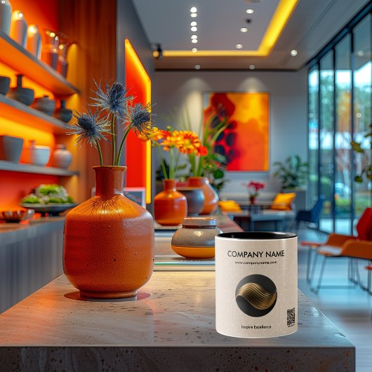 Aangepaste Bedrijf Logo Mok - Gepersonaliseerde Be