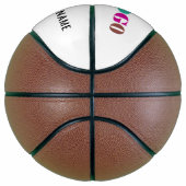 Aangepaste Bedrijf Logo Naam Bedrijf Basketbal (Rechts)