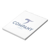 Aangepaste bedrijf logo notitieblok (Linkerzijde)
