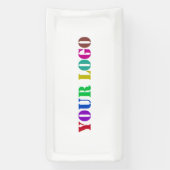 Aangepaste Bedrijf Logo Promotionele Zakelijke Ban Spandoek (Verticaal)