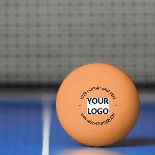 Aangepaste Bedrijf Logo Tekst Ping Pong Balls Sjab Pingpongbal (Net)