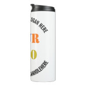 Aangepaste Bedrijf Logo Tekst Thermische Tumbler S Thermosbeker (Geroteerd rechts)