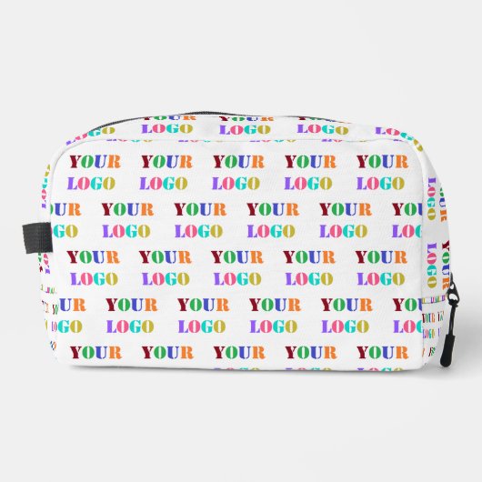 Aangepaste Bedrijf Logo Uw Gepersonaliseerde Toilettasje (Voorkant)