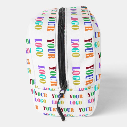 Aangepaste Bedrijf Logo Uw Gepersonaliseerde Toilettasje (Rechts)