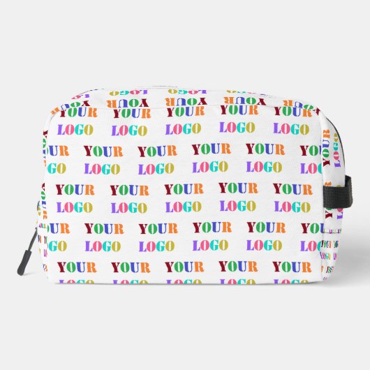Aangepaste Bedrijf Logo Uw Gepersonaliseerde Toilettasje (Achterkant)