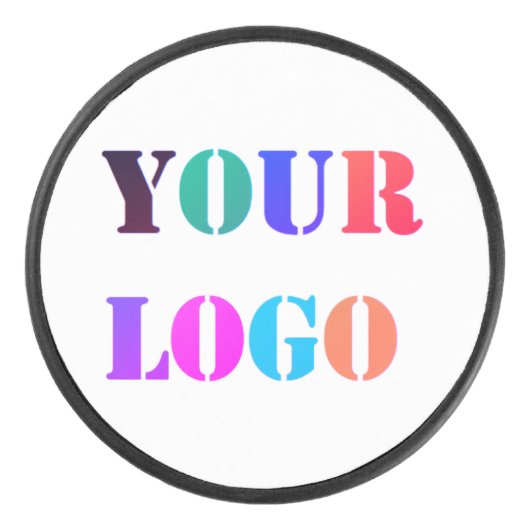 Aangepaste Bedrijf Logo Zakelijke Hockey Puck (Voorkant)
