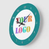 Aangepaste Bedrijf Logo Zakelijke Promotieklok Grote Klok (Hoek)