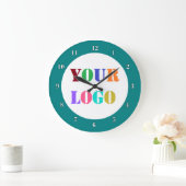 Aangepaste Bedrijf Logo Zakelijke Promotieklok Grote Klok (Huis)