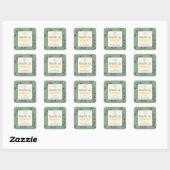 Aangepaste bedrijf sticker voor handgemaakte zeep (Vel)