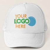 Aangepaste Bedrijf Trucker Hat, Medewerker & Perso Trucker Pet (Voorkant)