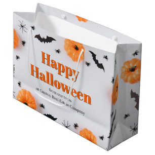 Aangepaste bedrijfs Happy Halloween-feest Groot Cadeauzakje
