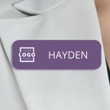 Aangepaste bedrijfs-Logo Basic Personeel Naam