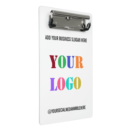 Aangepaste bedrijfs-Logo Promotie Sociale Media Na Mini Klembord (Schuin)