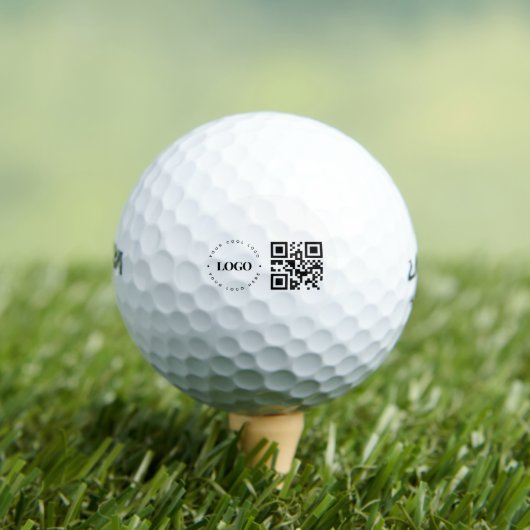 Aangepaste bedrijfs Logo QR Code Business Promotie Golfballen (Insitu Shirt)