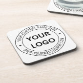 Aangepaste bedrijfs Logo Stamp - Aangepast Bier Onderzetter (Linkerzijde)