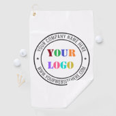 Aangepaste bedrijfs Logo Stamp - Aangepast Golfhanddoek (Insitu)