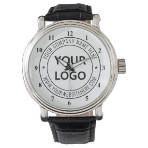 Aangepaste bedrijfs Logo Stamp - Aangepast Horloge