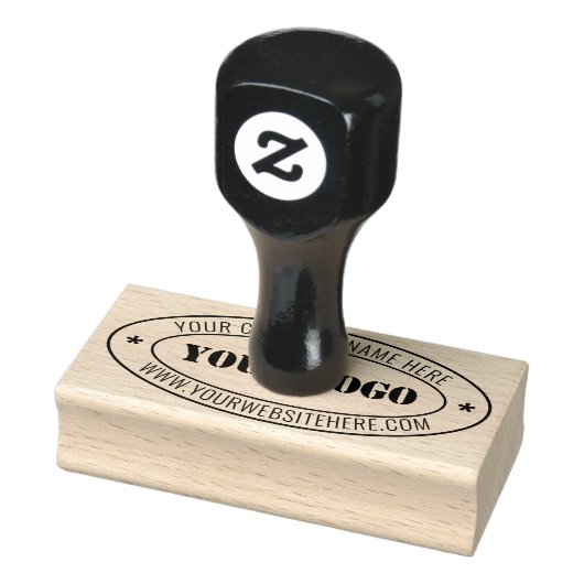 Aangepaste bedrijfs-Logo Stempel op maat (Stempel)