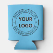 Aangepaste bedrijfs-Logo Stempel op maat Blikjeskoeler (Achterkant)