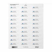 Aangepaste bedrijfs promotie etiket (Full Sheet)