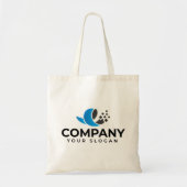 Aangepaste bedrijfs promotie materiaal tote bag (Voorkant)