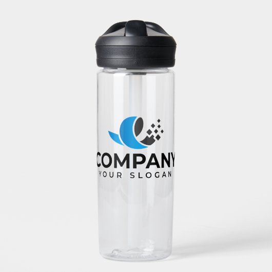 Aangepaste bedrijfs promotie materiaal waterfles (Voorkant)