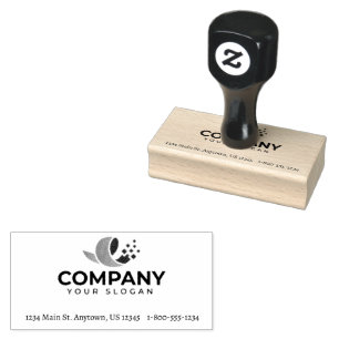 Aangepaste bedrijfs promotie  rubberstempel