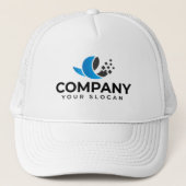 Aangepaste bedrijfs promotie  trucker pet (Voorkant)