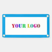 Aangepaste bedrijfs-promotiebanner voor Logo Spandoek (Horizontaal)