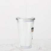 Aangepaste bedrijfs-therapeutische breedte voor ca acryl drinkbeker (Rechts)