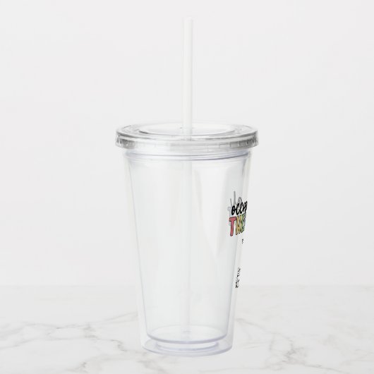 Aangepaste bedrijfs-therapeutische breedte voor ca acryl drinkbeker (Rechts)