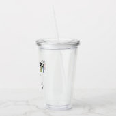 Aangepaste bedrijfs-therapeutische breedte voor ca acryl drinkbeker (Links)