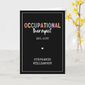 Aangepaste bedrijfs-therapeutische breedte voor ca kaart (Gele Bloem)