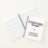 Aangepaste bedrijfs-therapeutische breedte voor ca notitieboek (Binnen)