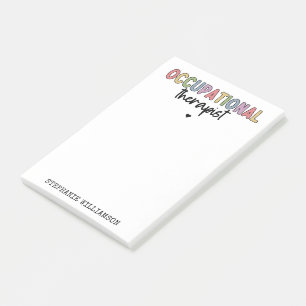 Aangepaste bedrijfs-therapeutische breedte voor ca post-it® notes