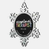 Aangepaste bedrijfs-therapeutische breedte voor ca tin sneeuwvlok ornament (Rechts)