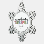 Aangepaste bedrijfs-therapeutische breedte voor ca tin sneeuwvlok ornament (Rechts)