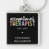 Aangepaste bedrijfs-therapie voor Afstuderen cadea Sleutelhanger (Voorkant)