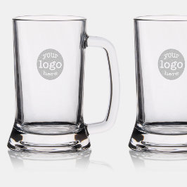 Aangepaste Bedrijfsbar Pub Team Logo Merk Beerpul Stein