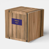 Aangepaste bedrijfscadeau verpakking – Uw logo toe Bedankdoosjes (Achterkant)